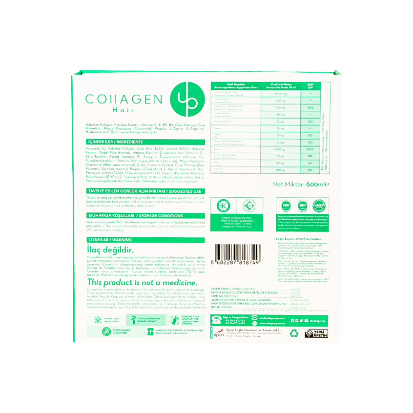 COllAGEN UP  Hair