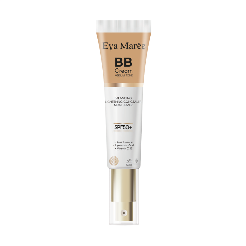 ⁠Eva Maree BB Krem Medium Tone 50Spf